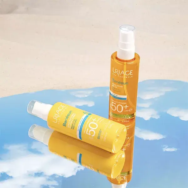 Protetor solar em spray invisível Uriage Bariésun FPS 50+ sem fragrância 200ml