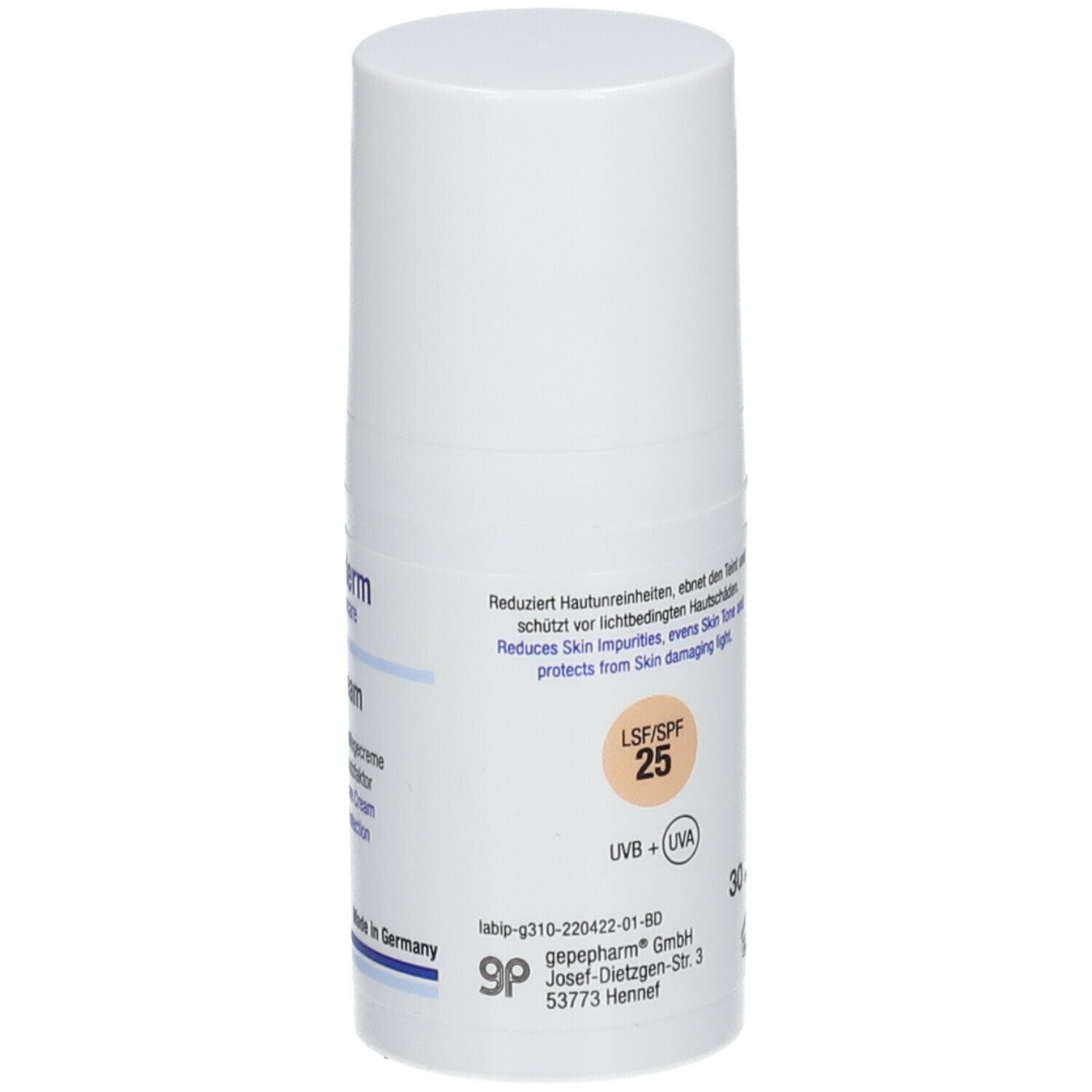 Aknederm BB Cream getönt LSF 25