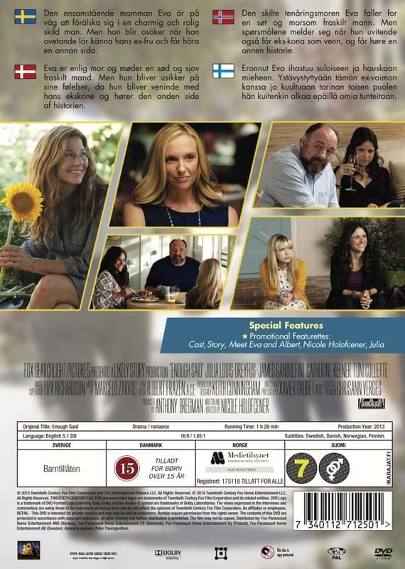 Enough Said - DVD