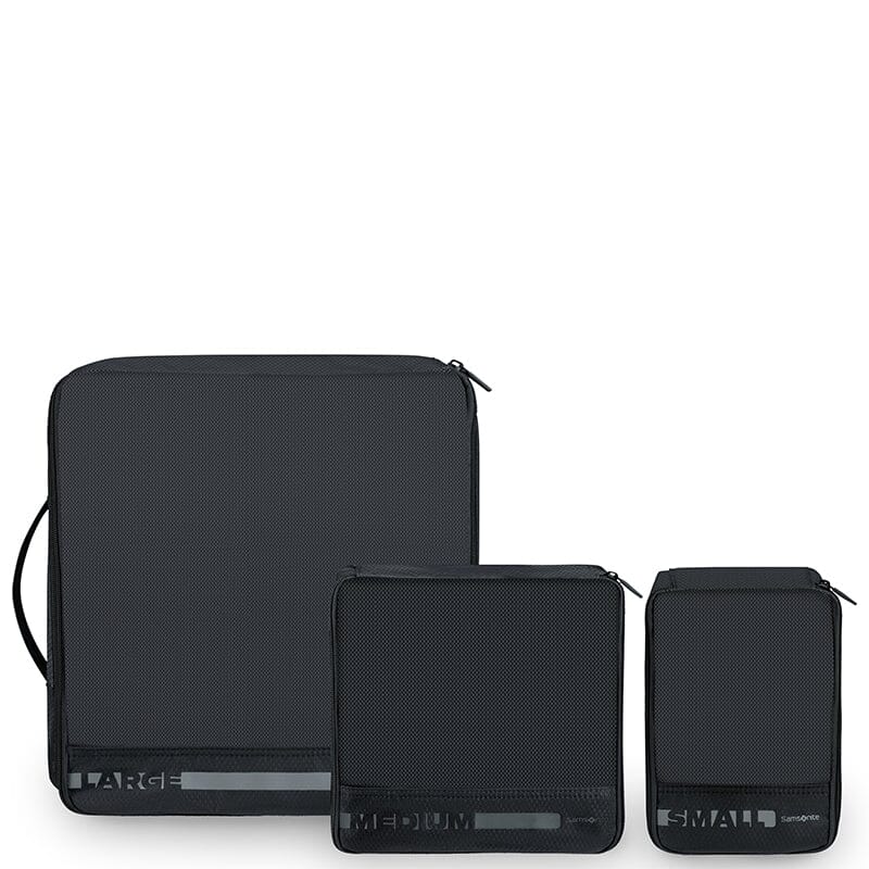 Samsonite Pack-Sized Set of 3 Packing Cubes Black