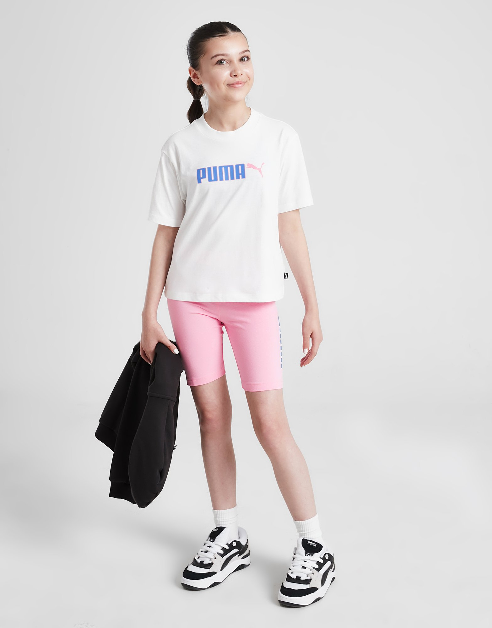 Puma T-shirt Boxy Logo Junior