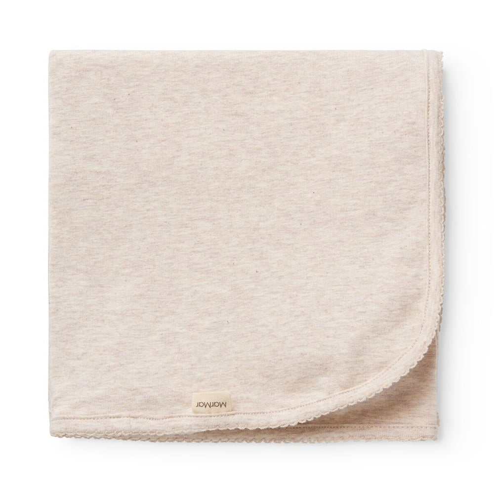 Køb MarMar Modal New Born Light Beige Mel. Alida Tæppe