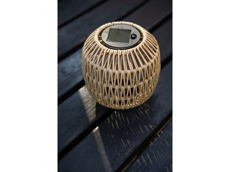 STT Laterne Solar Calm Light Braun Dekorative Solarleuchte