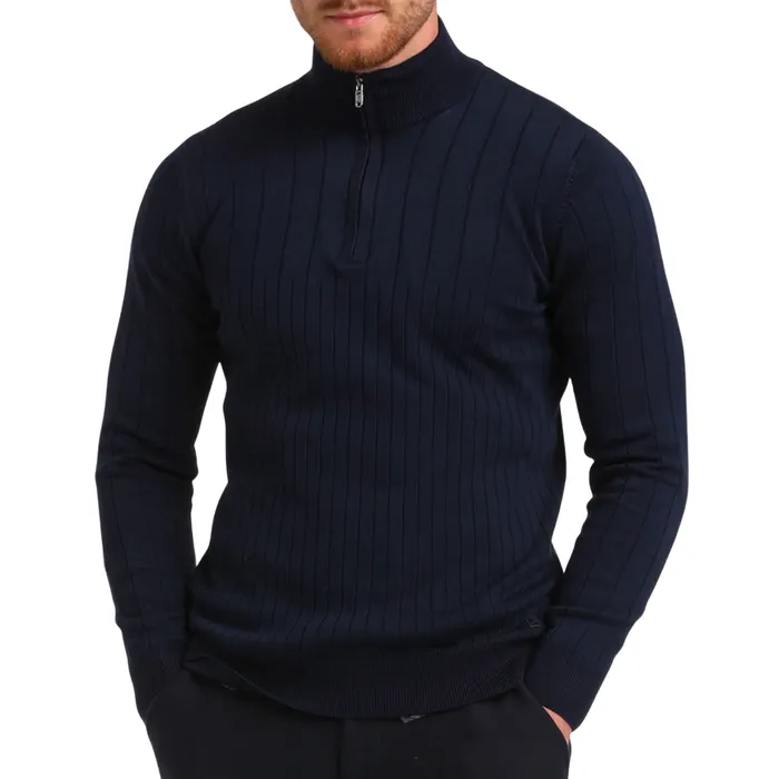 Gabbiano Knitwear Halfzip Sweater Heren