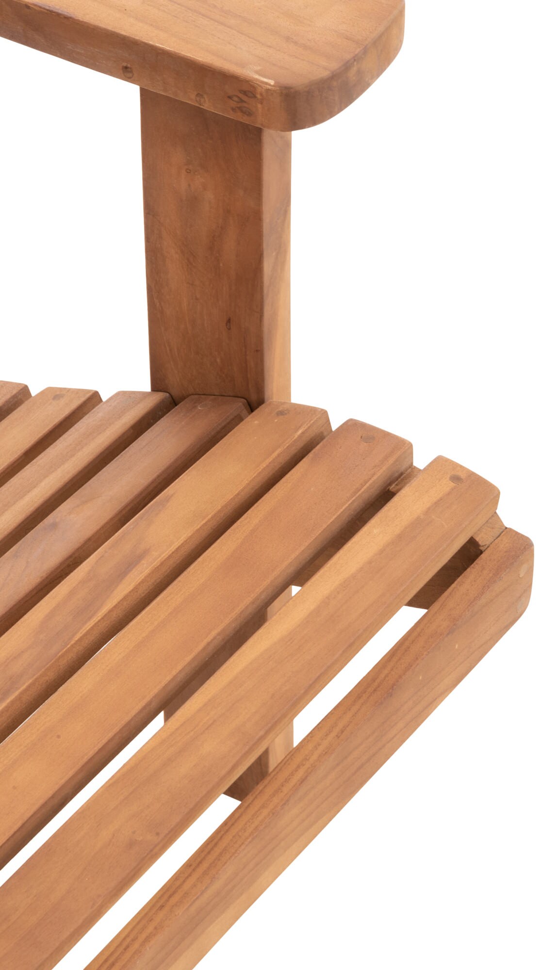 CLP Stuhl Brownsville I Holzstuhl Für Den Garten I Mit Ergonomischer Sitzfläche I Mit Verstellbarer Rückenlehne