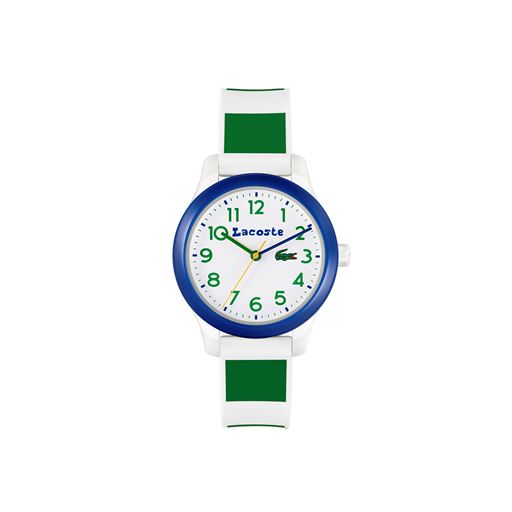 Lacoste 20300 Børneur, Hvid/Blå, 32 mm