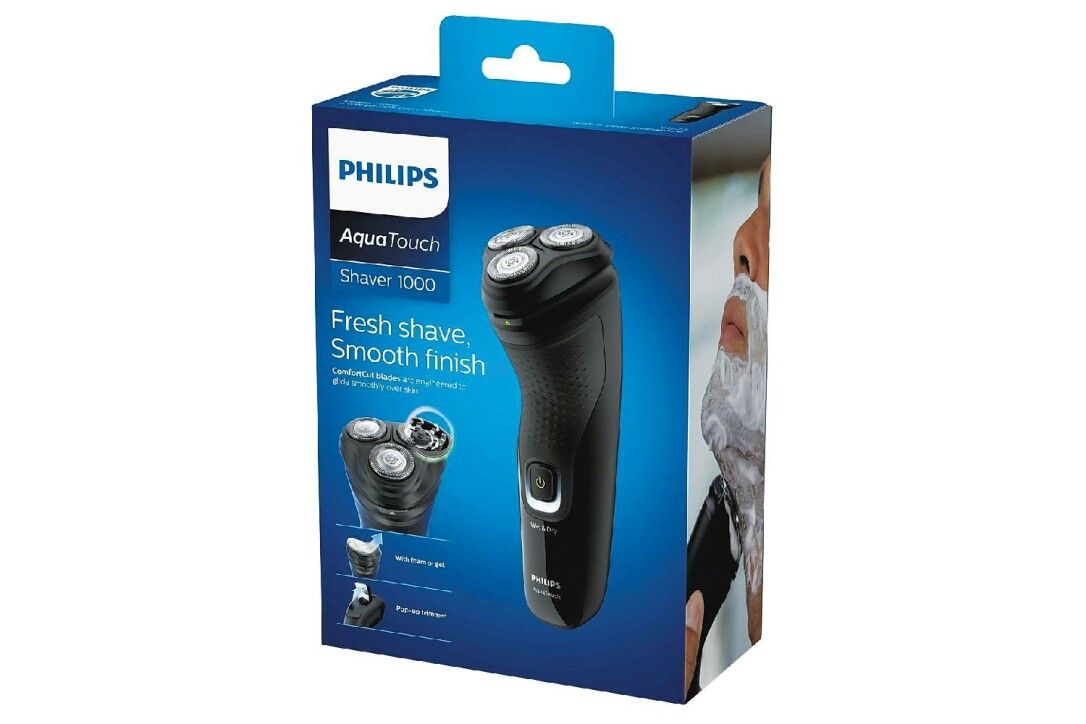 PHILIPS Rotationstrasierer Aqua Touch S1223/41