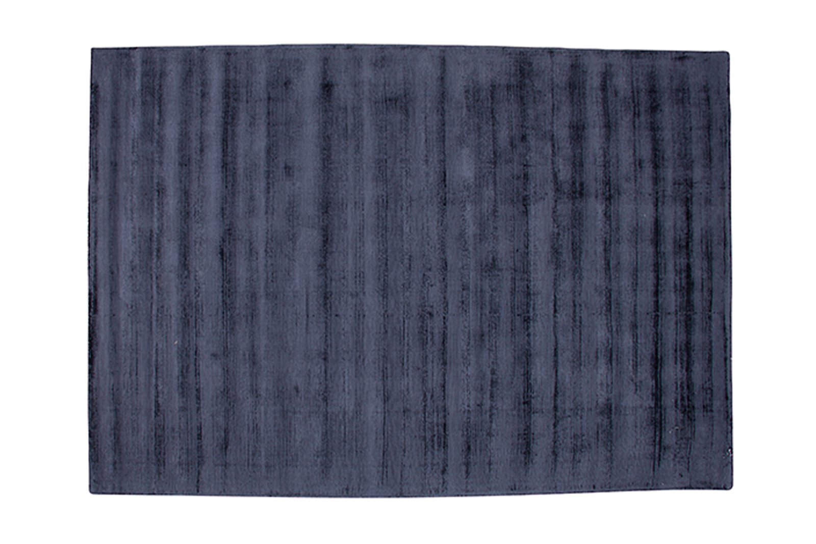 Scottsdale teppe 190x290 cm. Gråblå håndvevd viskose.
