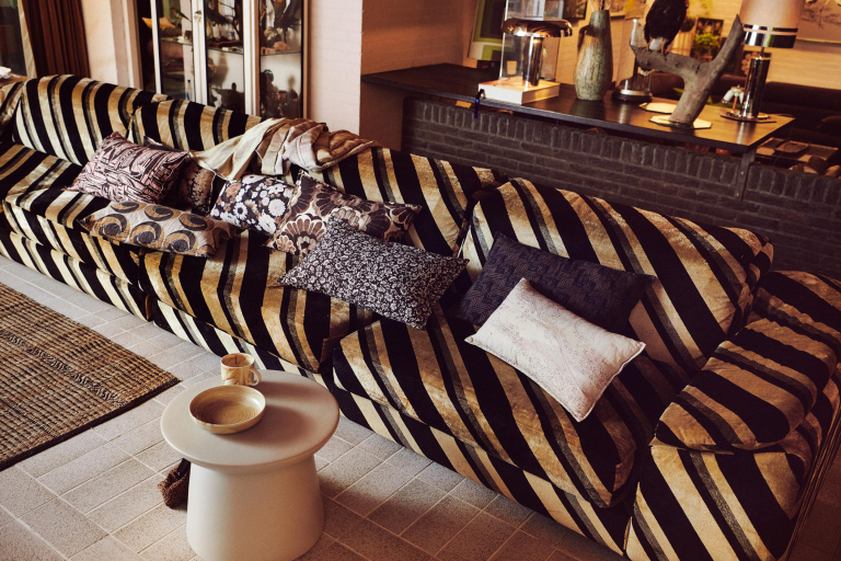HKliving Doris for HKliving kussen 60x40 art deco