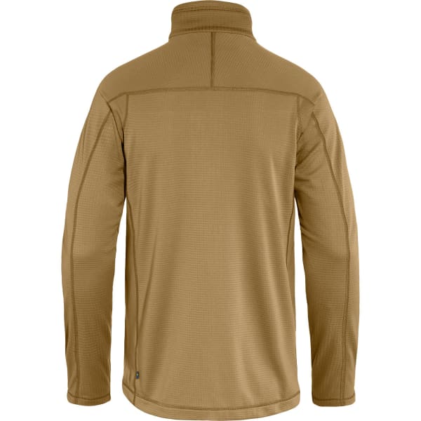 Sweat polaire FJALLRAVEN ABISKO LITE FLEECE HALF ZIP M BUCKWHEAT BROWN