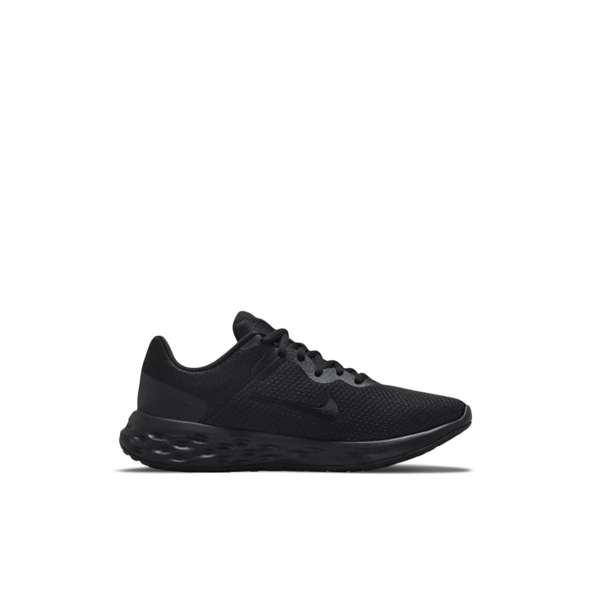NIKE-Revolution6-Baskets - Talon plat - Noir