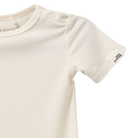 Sofie Schnoor Body k/ä - Rib - Off White