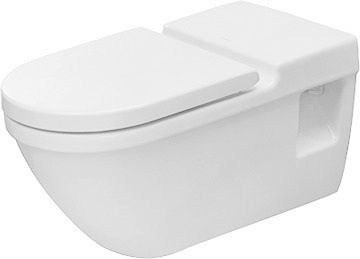 Duravit Starck 3 hangend toilet extra diep wit glans