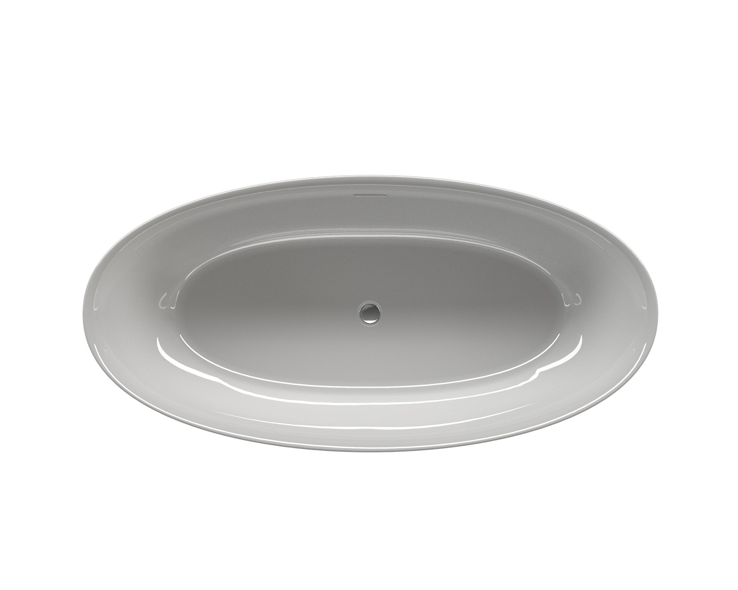 Sanigoods Carini vrijstaand bad 170x80cm wit glans