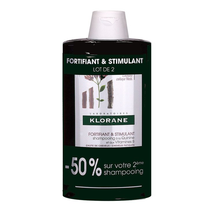 Shampooing quinine vitamines B 2x400ml