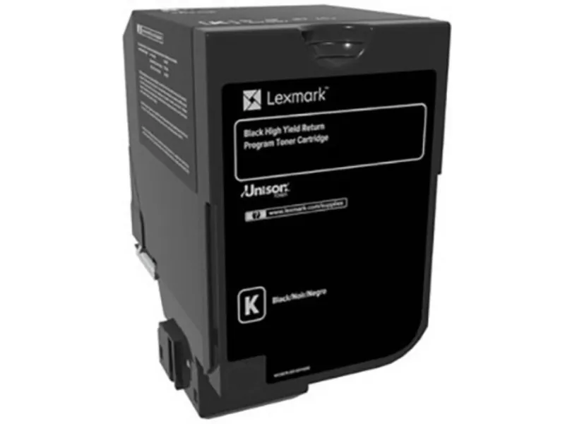 Lexmark - Højtydende - sort - original - tonerpatron LCCP, LRP - for Lexmark CX725de, CX725dhe, CX725dthe