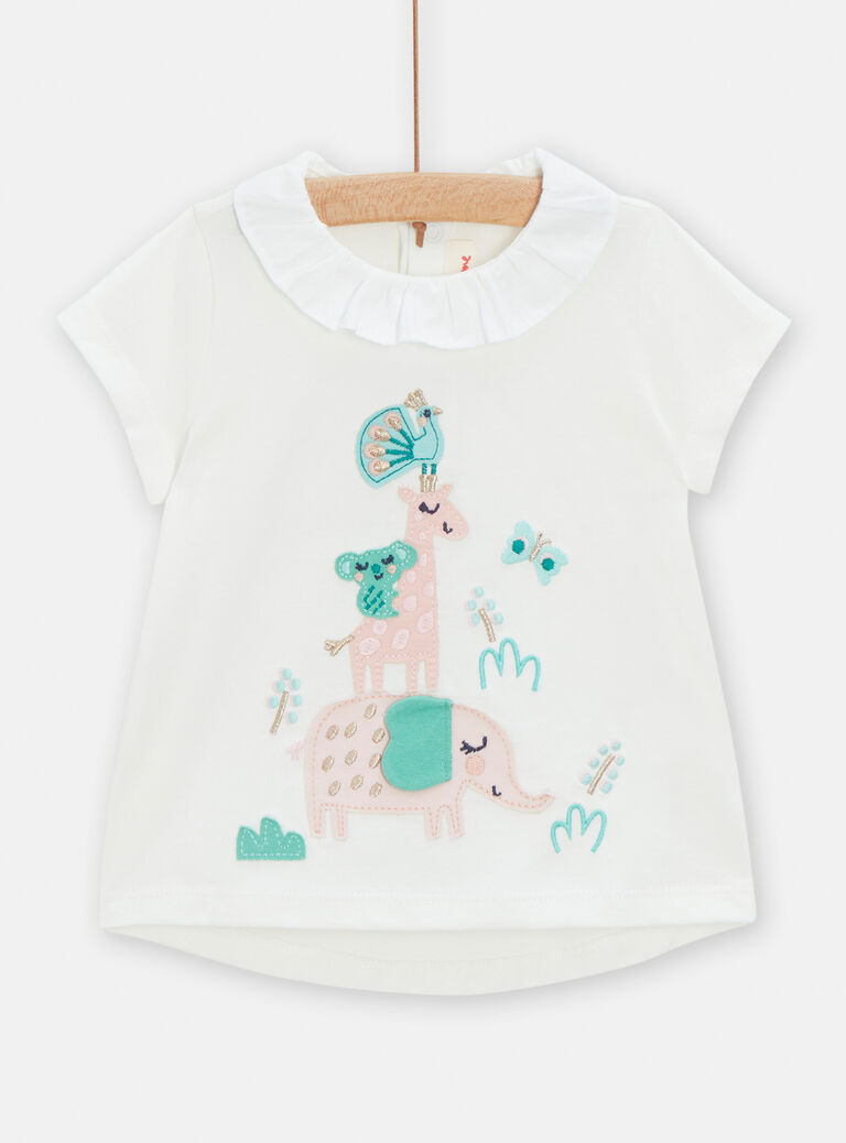 Brassière à animation animalier pour bébé fille