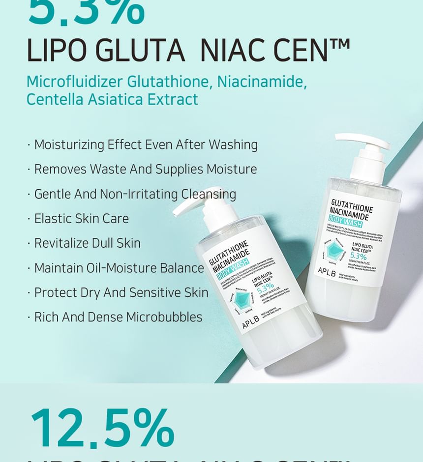 APLB - Glutathion Niacinamide Body 2 Types Zakjesset