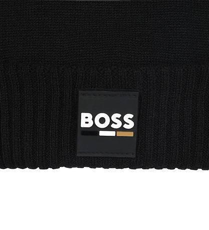 BOSS Mütze - Strick - Schwarz
