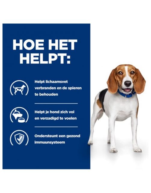Hill's Prescription Diet R\/D Weight Reduction Blik - Hondenvoer - 350 g