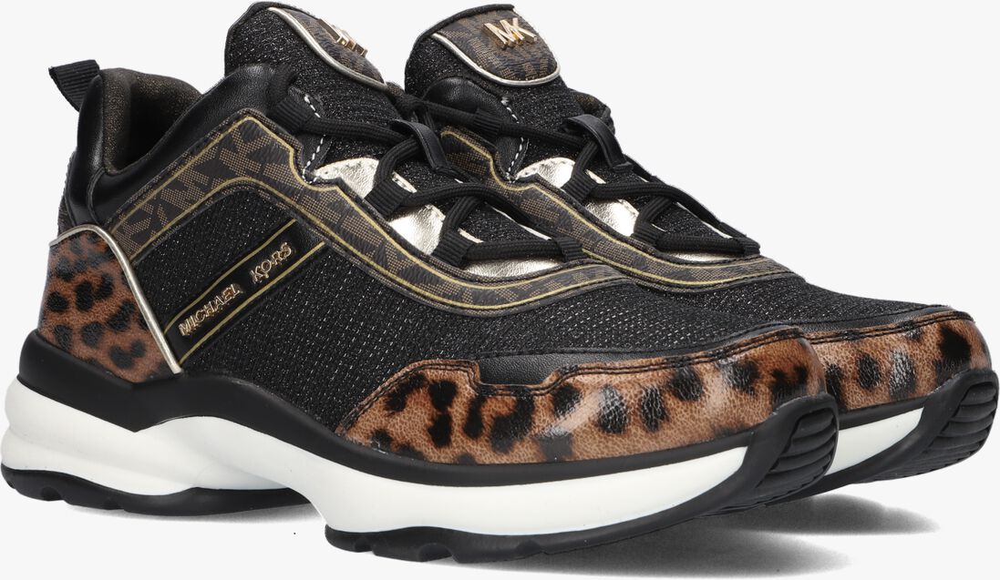MICHAEL KORS KIDS zwarte michael kors kids lage sneakers olympia