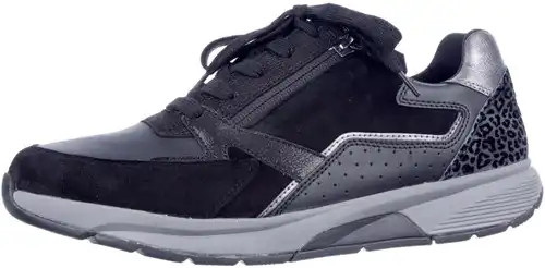 Gabor Rollingsoft zwart combi 76.878.67 - maat 5 sneaker zwart - maat 5 Calandschoen