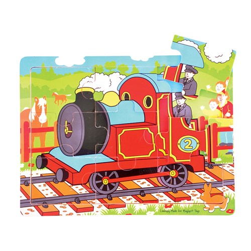 Puzzle plateau de train - petit
