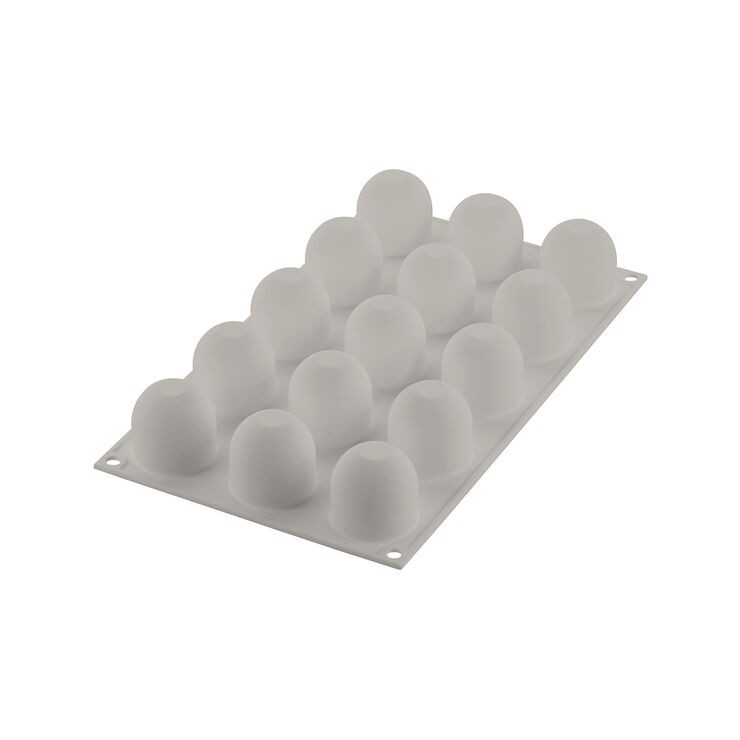 Silikomart Mini flødebolleform ø40 h 40 mm Grå