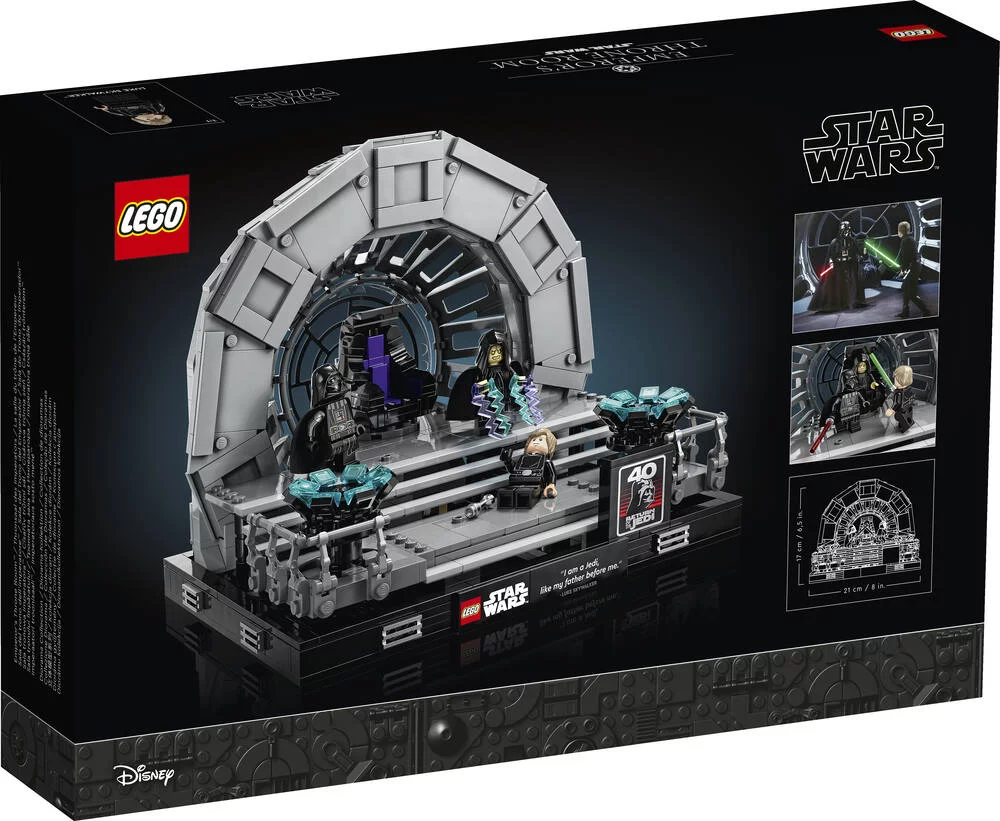 LEGO®STAR WARS™ 75352 - DIORAMA DE LA SALLE DU TRONE DE L'EMPEREUR