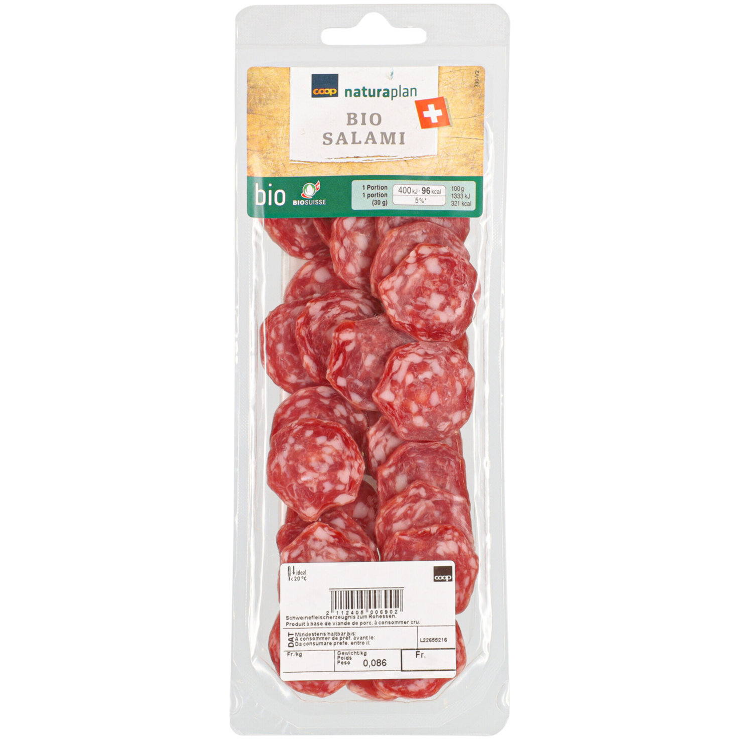 Naturaplan Bio Salami ca. 70g