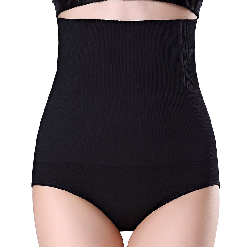 (Gr. S/M) Damen Body Former Shapewear ohne Hosenbeine Bauchweg Unterwäsche mit Korsett - Schwarz