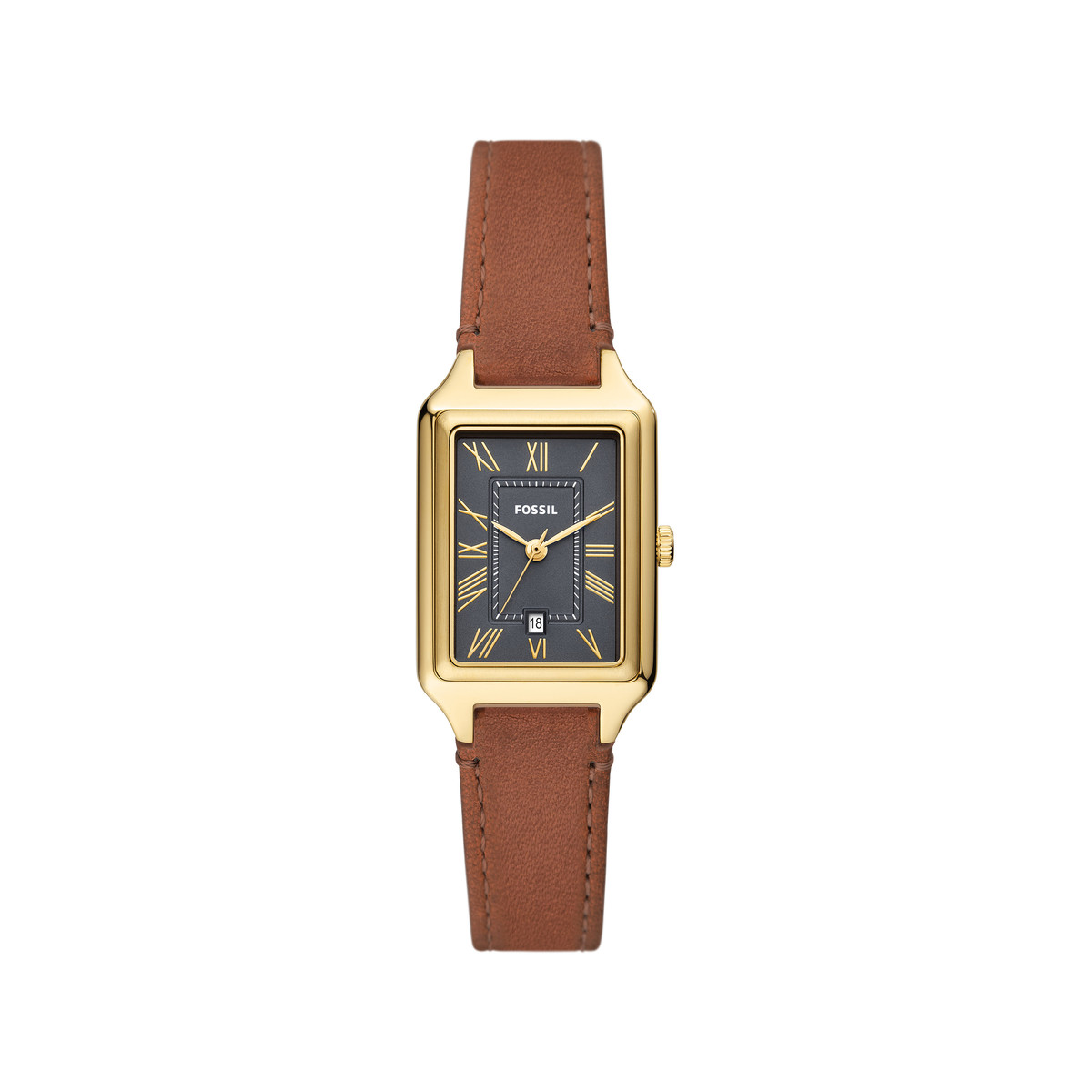 Montre FOSSIL raquel femme bracelet cuir marron