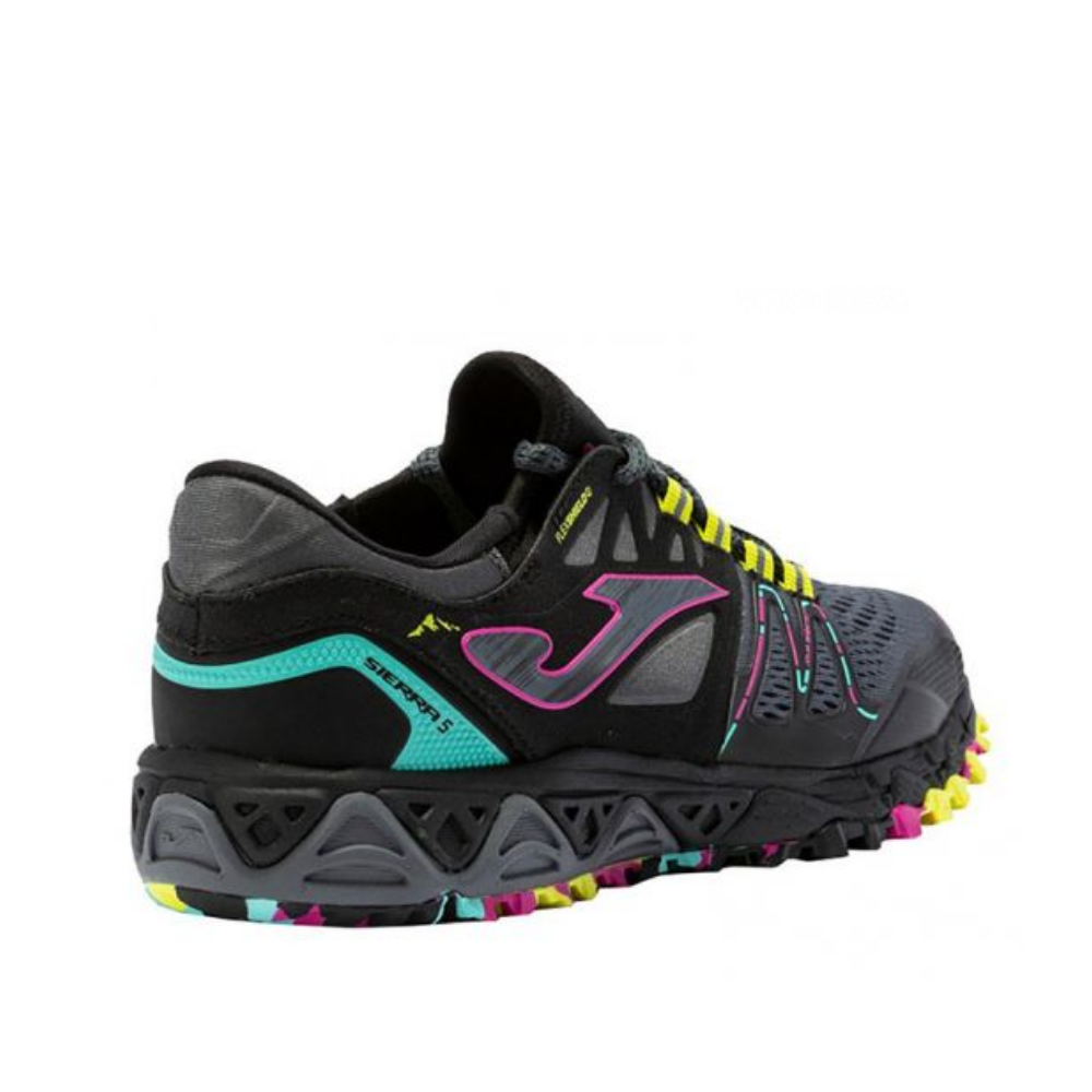 Tênis Joma Tk.sierra Lady 2201. Preto e cinza.