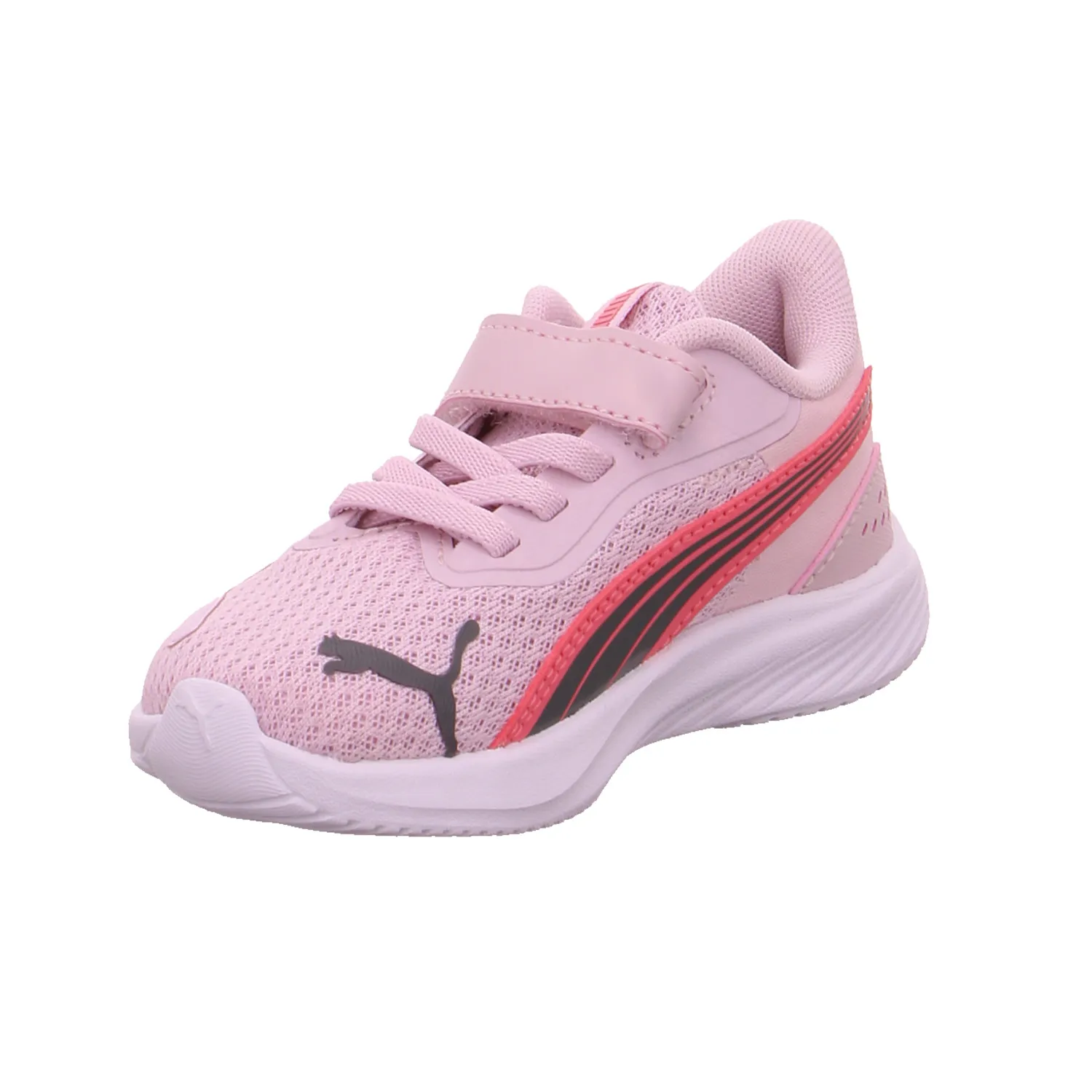 PUMA Baby-Sport-Bottine Rosa Textil  Mädchen Sneaker