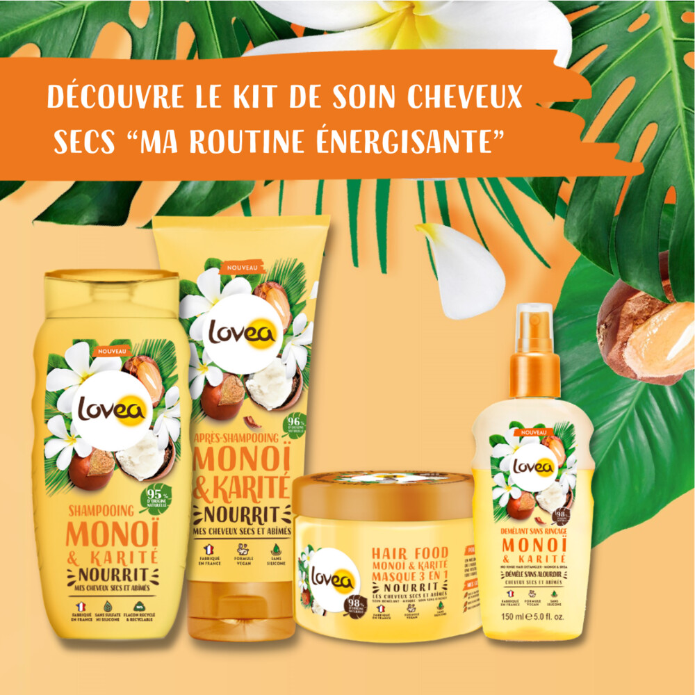 LoveaRoutinekit Monoï & Shea Haarverzorging Pakket