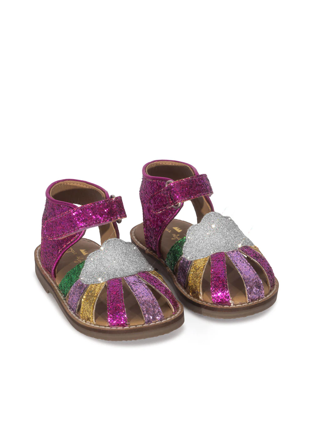 Rainbow sandaler - flamingo plume - 24