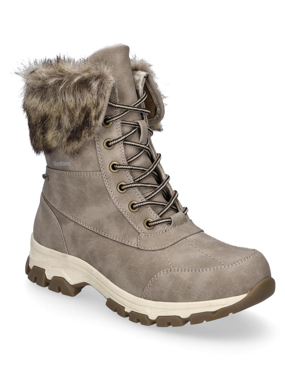 Stiefel Chambery 04, beige-kombi
