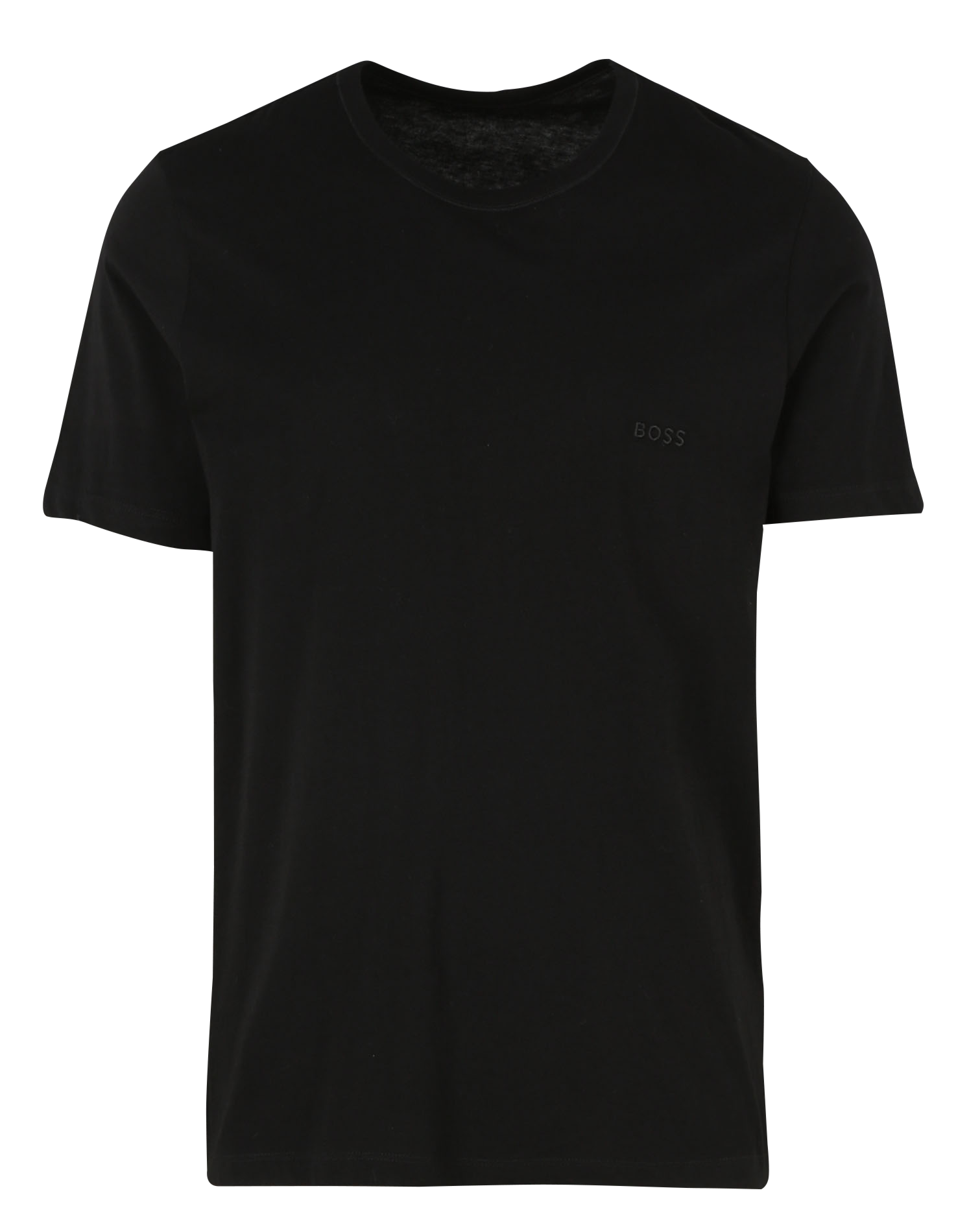 Lot de 3 tee-shirt col rond en coton| Noir