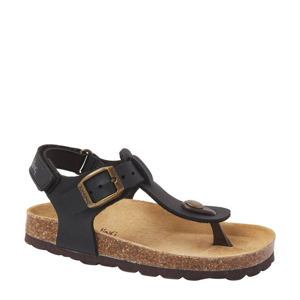 Kipling Juan 3sandalen zwart