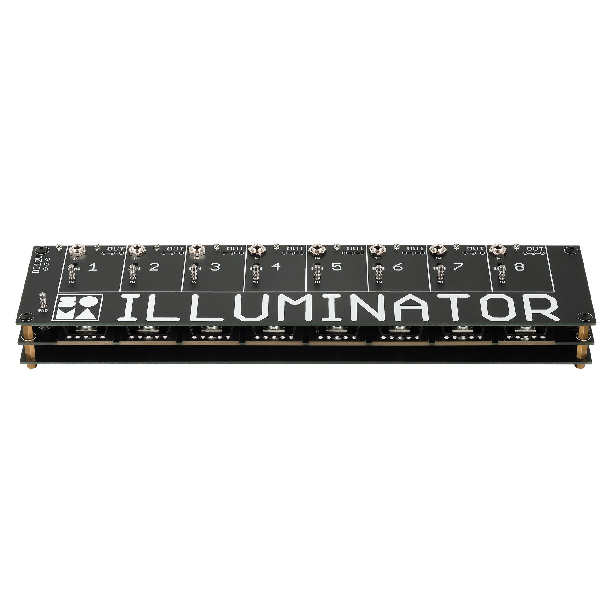 SOMA Illuminator lichtsturing door Eurorack-CV