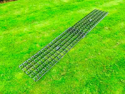 Milenco Gripmatte mit Gitterprofil 106 x 33 cm 2 Stück