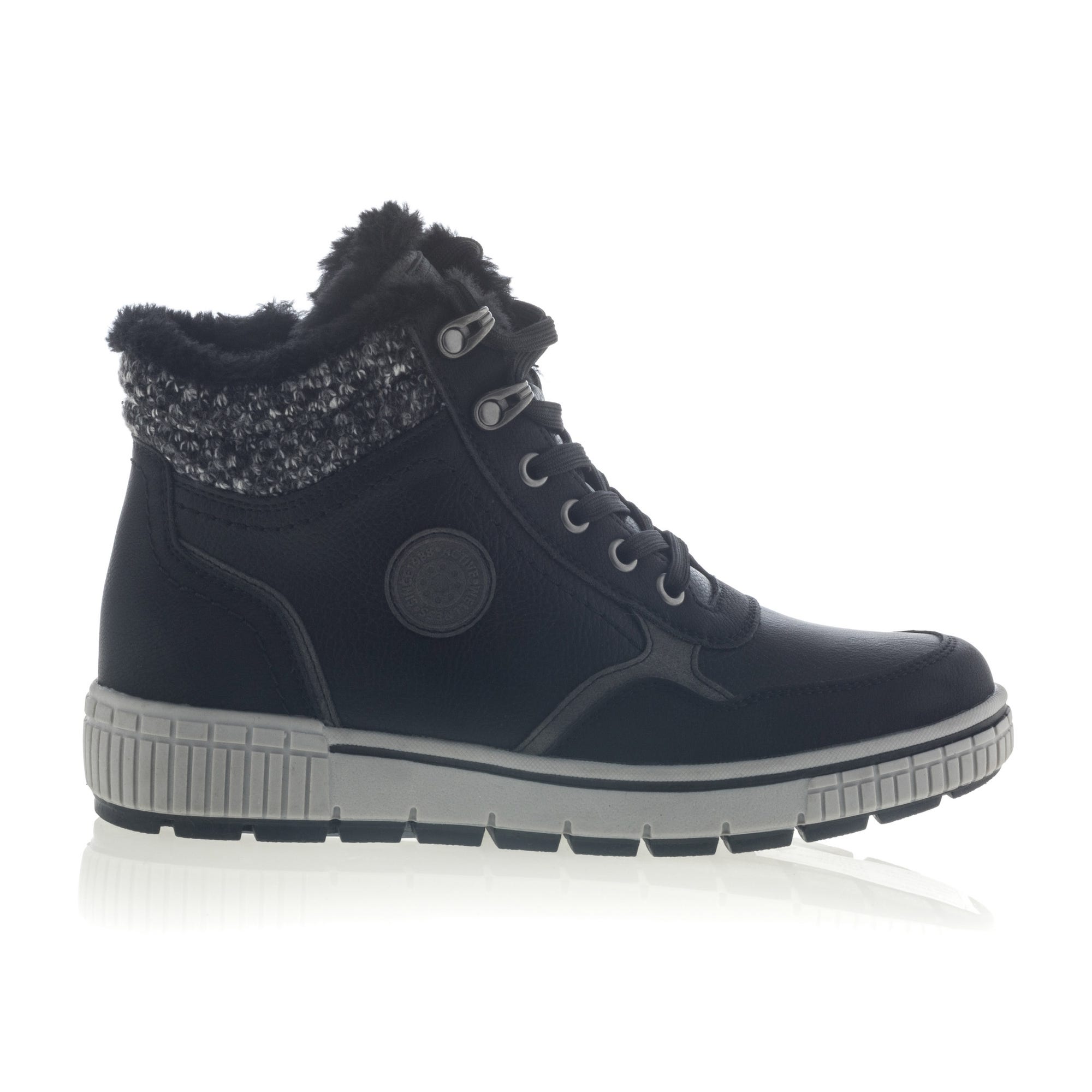 Bottines à lacets Femme noir