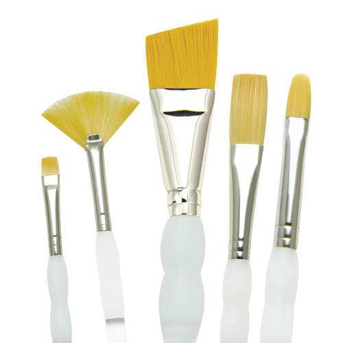 Royal & Langnickel Soft-Grip Schrägpinsel-Set Taklon