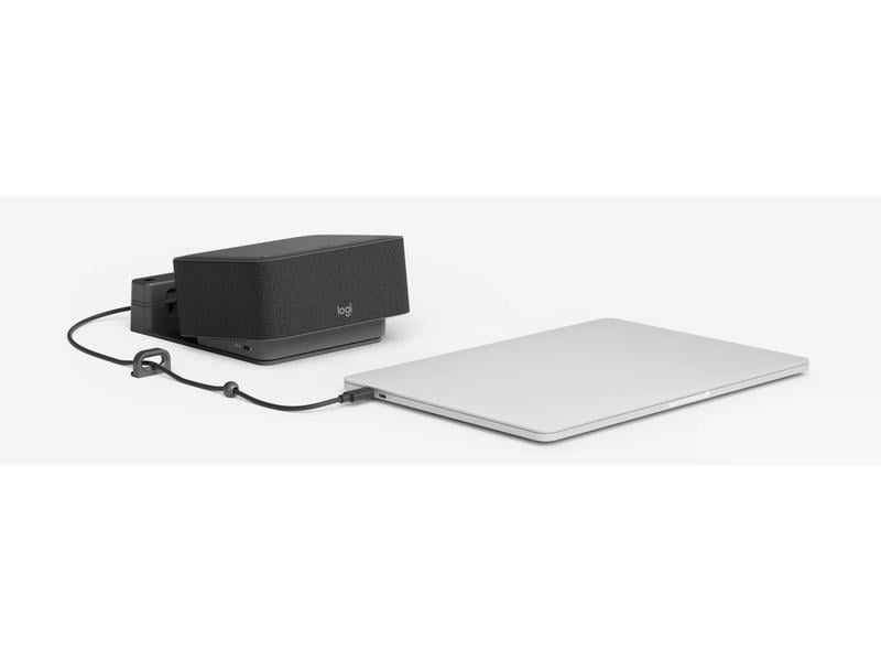Logitech Logi Dock Fokusraum-Kit Videokonferenzlösung für Fokus-Räume – ganz einfach mit einem einzigen Kabel