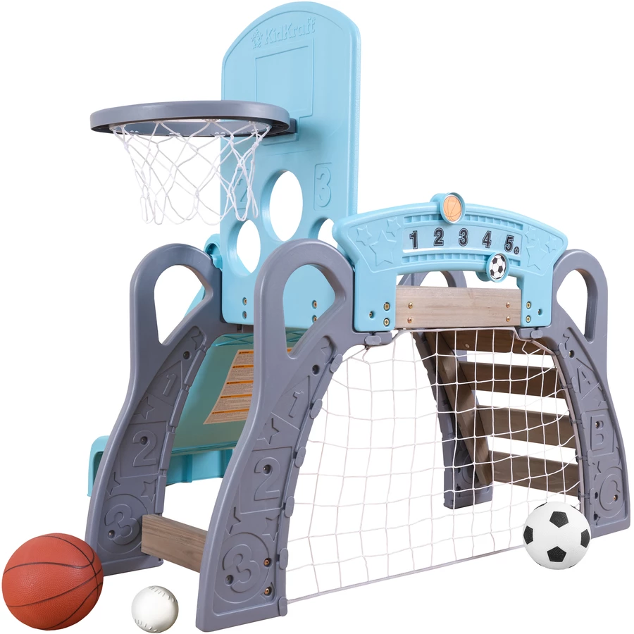 Kidkraft® 5-in-1 Climber Kinderrutsche und Klettergerüst
