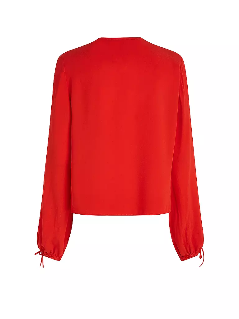 TOMMY HILFIGER Blusenshirt rot