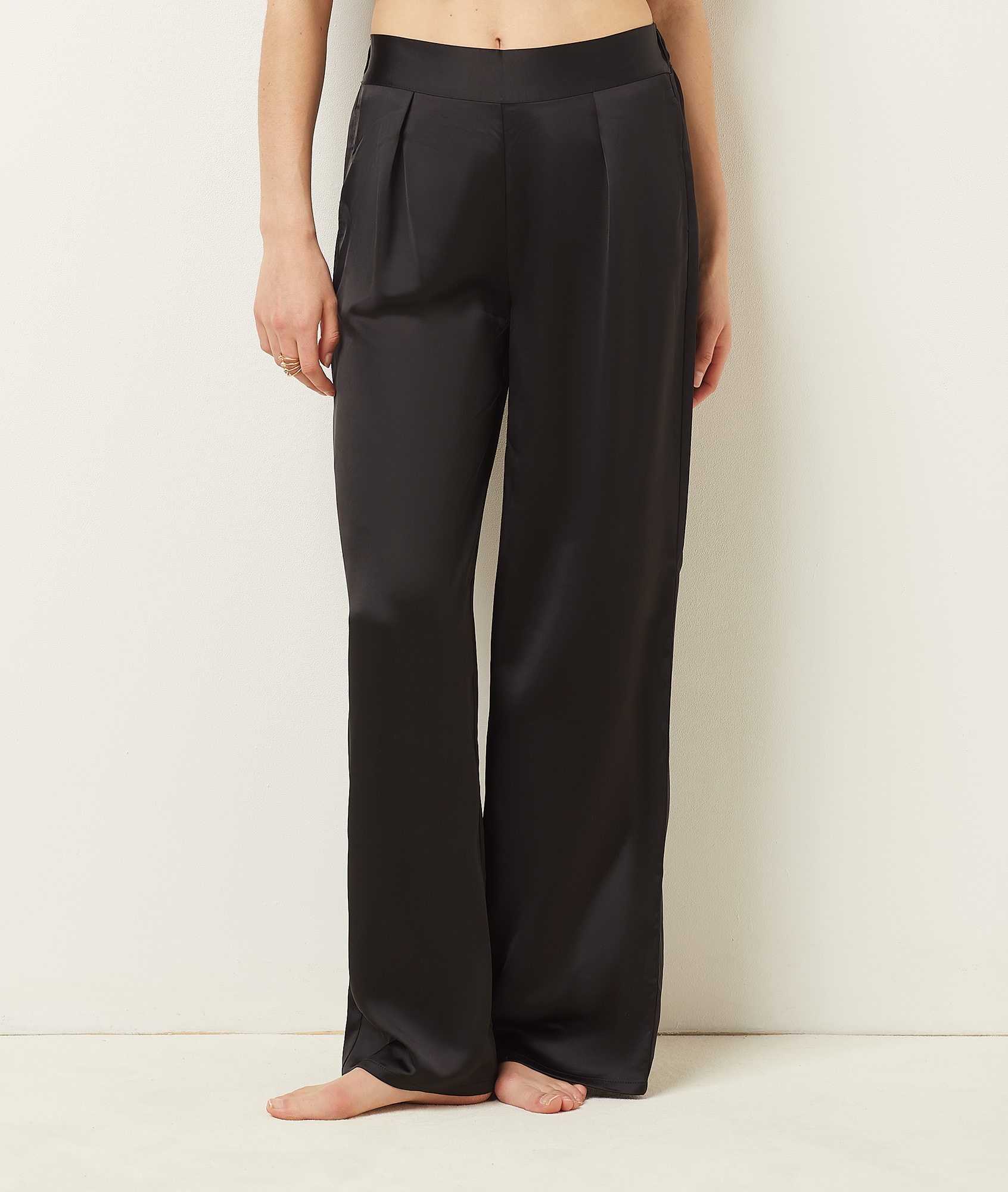 Pantalon de pyjama satiné