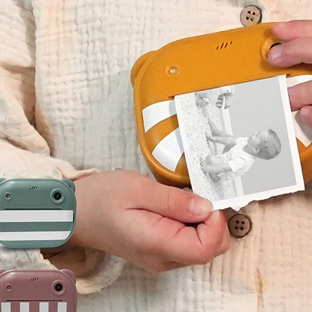 zazu kindercamera met thermische printer - roze