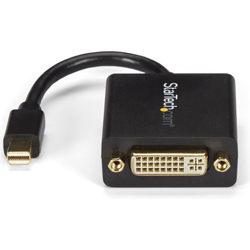 StarTech.com Adaptateur Mini DisplayPort vers DVI - Convertisseur Mini DP à DVI-D - Vidéo 1080p - Certifié VESA - mDP ou TB 1/2 Mac/PC vers moniteur DVI - Câble mDP 1.2 vers DVI Single-Link