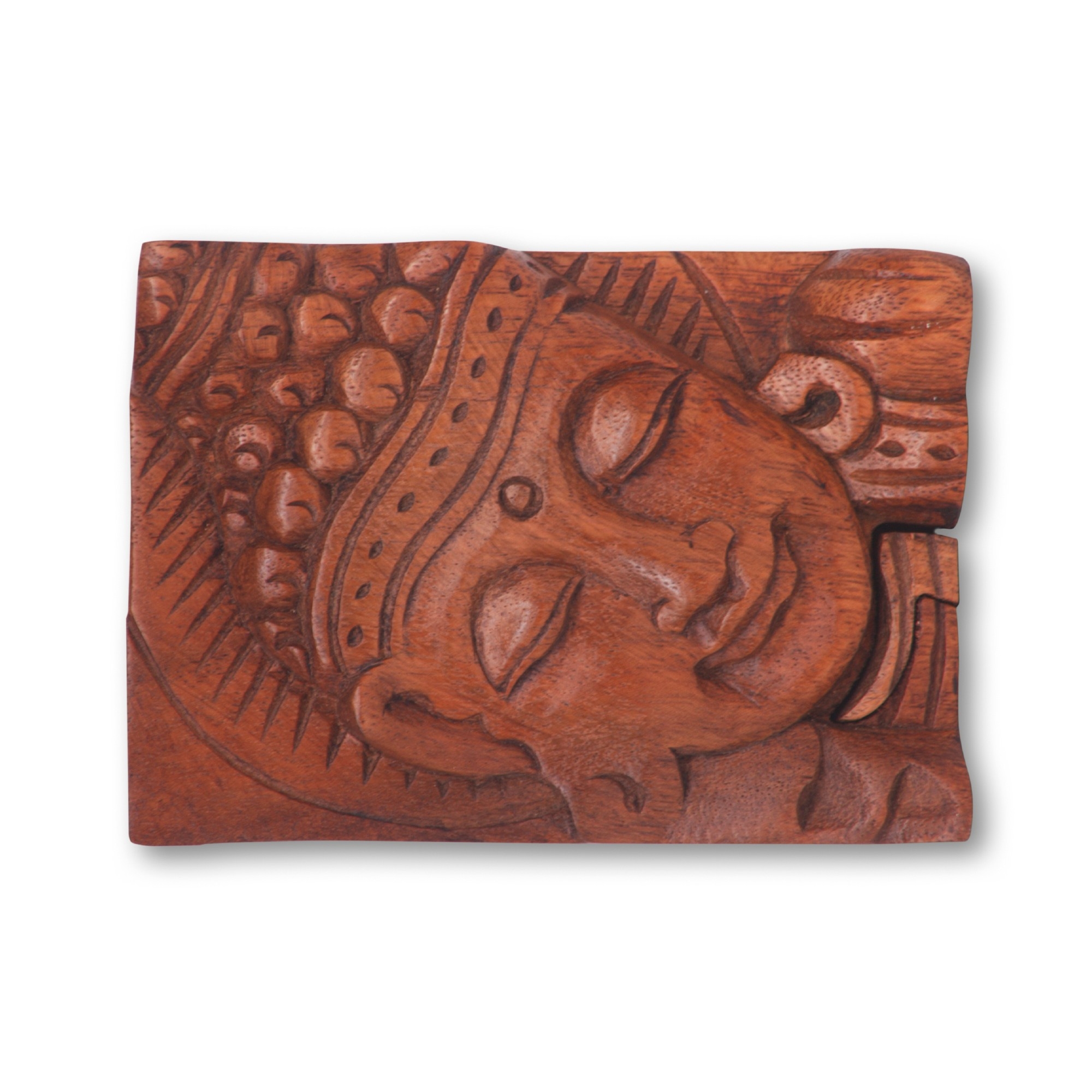 Secret Box 'Buddha', braun, T 7 cm, B 12 cm, 9 cm von fischer's lagerhaus